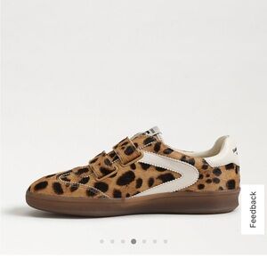 Sam Edelman Talia velcro leopard sneakers